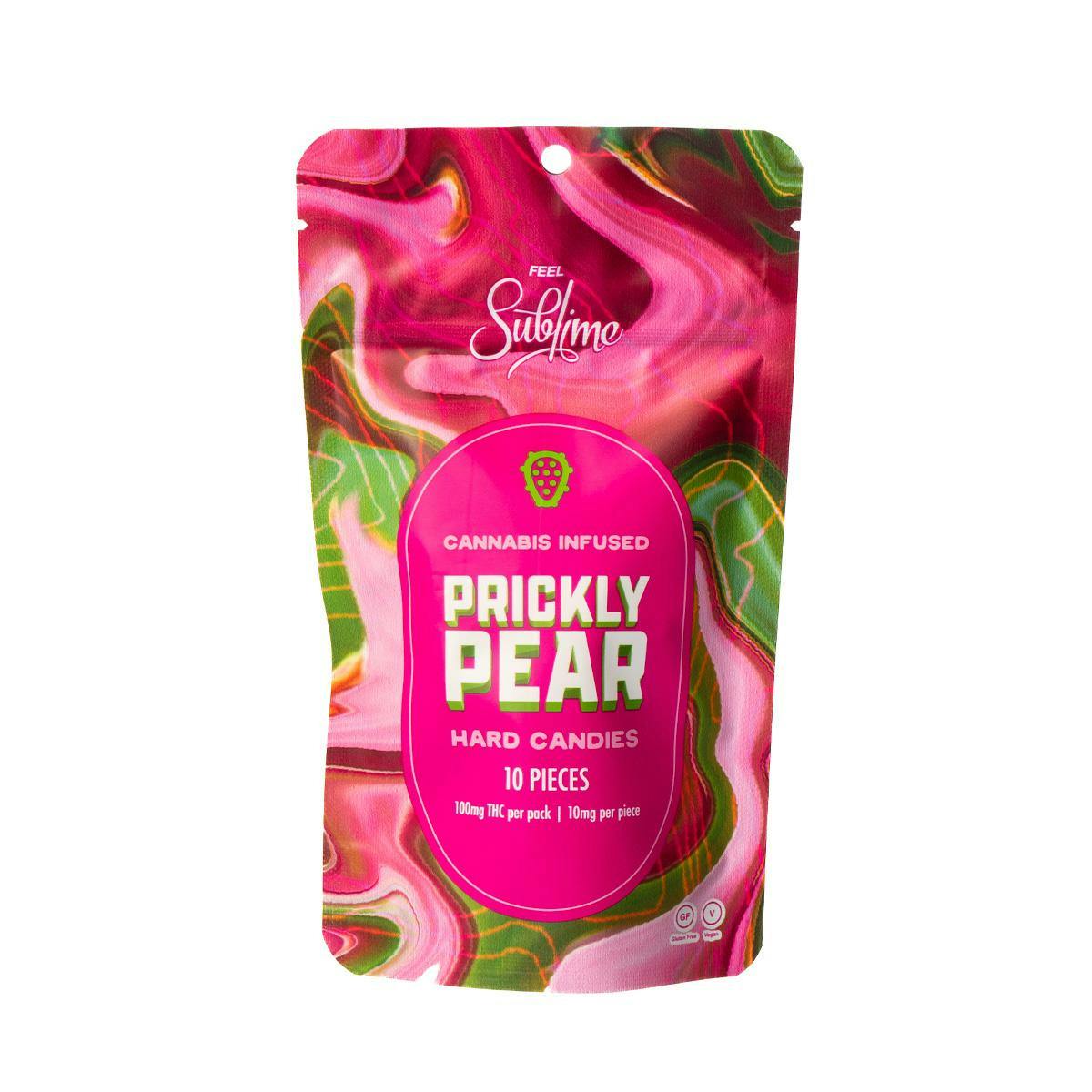 Prickly Pear Hard Candy | 10pk | 10mg/ea by Sublime