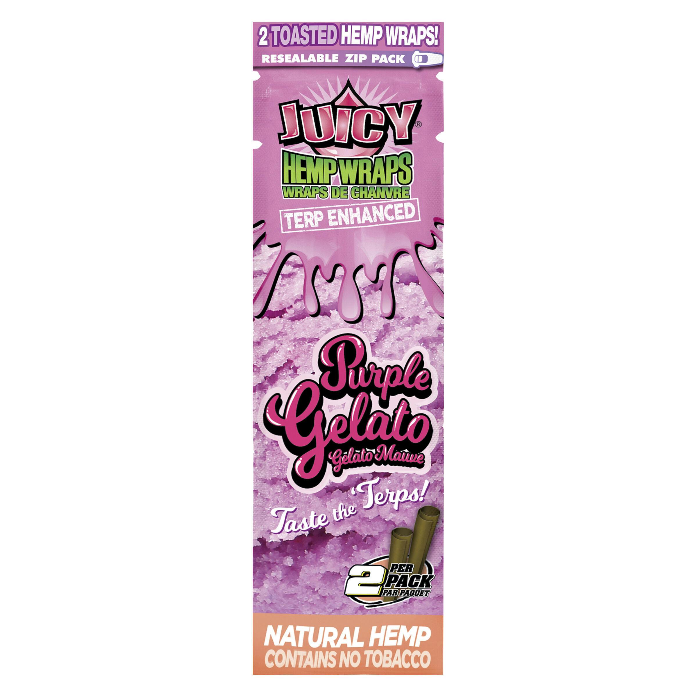 Juicy Jay - Hemp Wraps - Purple Gelato | Accessories at Healing Harvest Dispensary