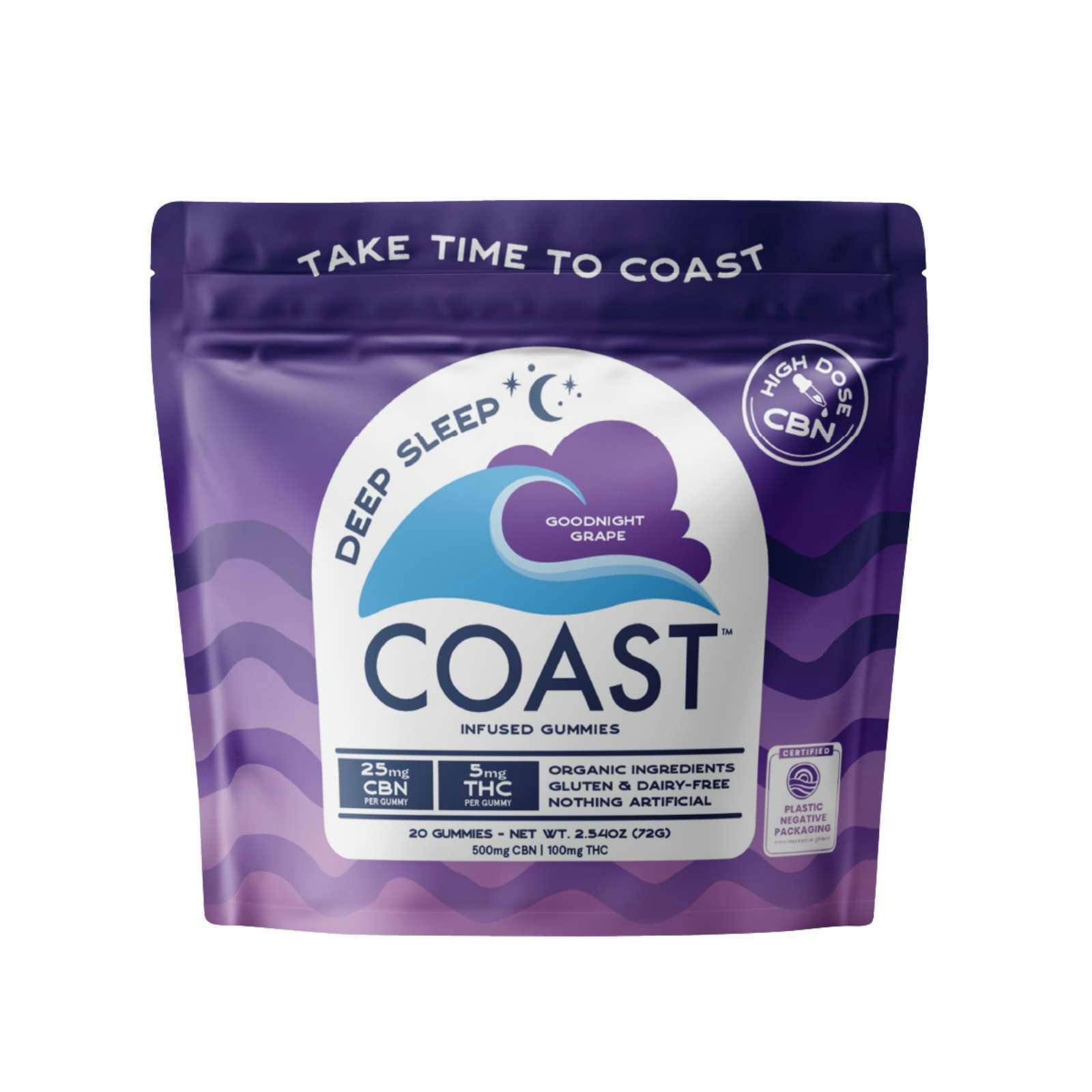 Goodnight Grape Gummies | Gummies | 20pk | 5mg/ea