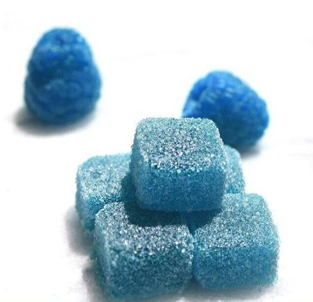 Blue Raspberry Sugared Gummies | Gummies | 20pk | 10mg/ea by Mystique of Maine