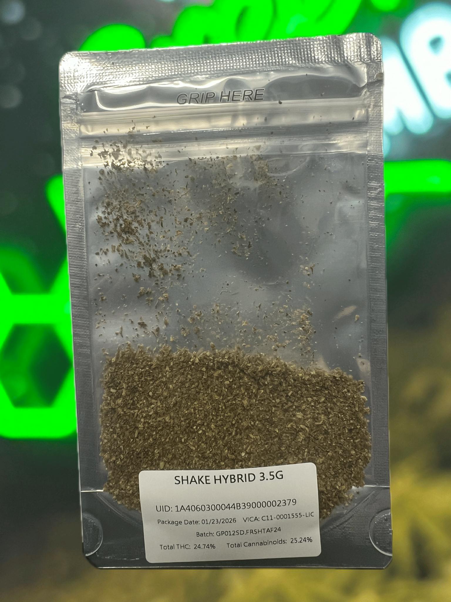 Hybrid Shake | Ground | 3.5g at The Green Chamber
