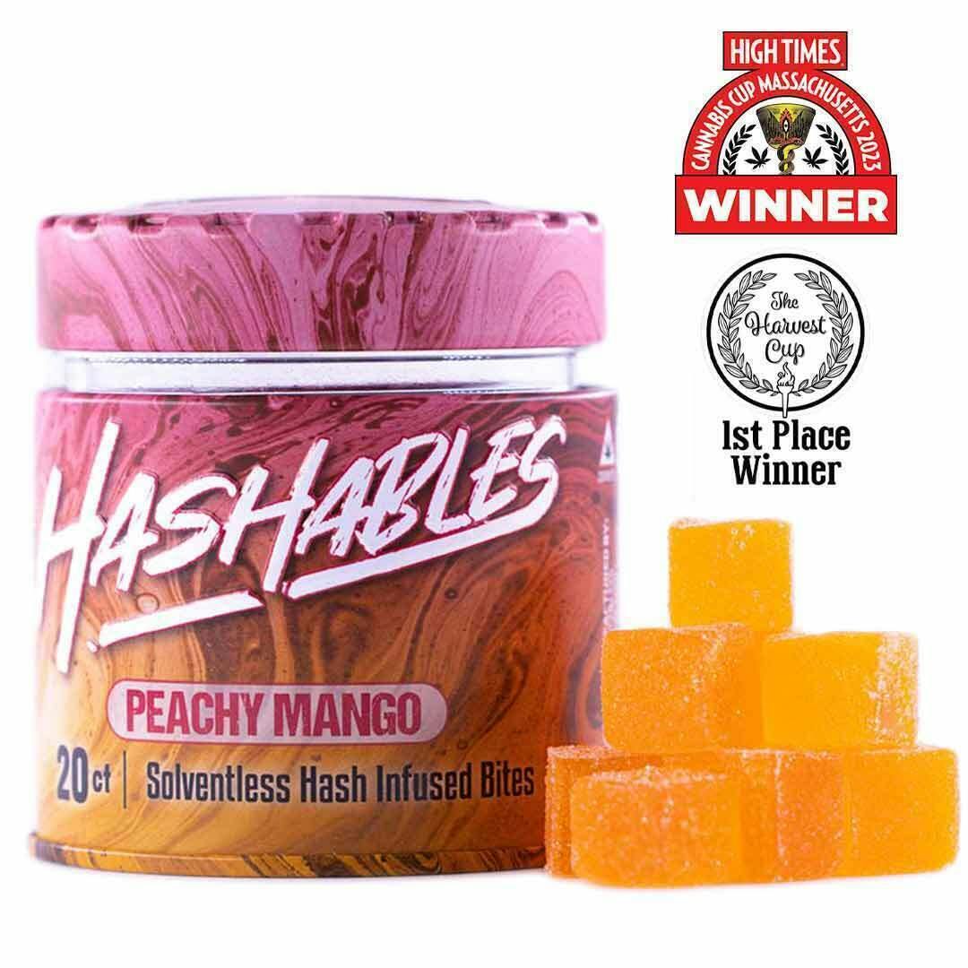 Hashables Peachy Mango 5mg 100MG | Gummies | 20pk | 5mg/ea