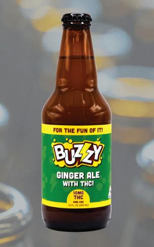 Ginger Ale | Non-carbonated | 10mg | 12fl oz at Purple Haze Recreational Cannabis 21+