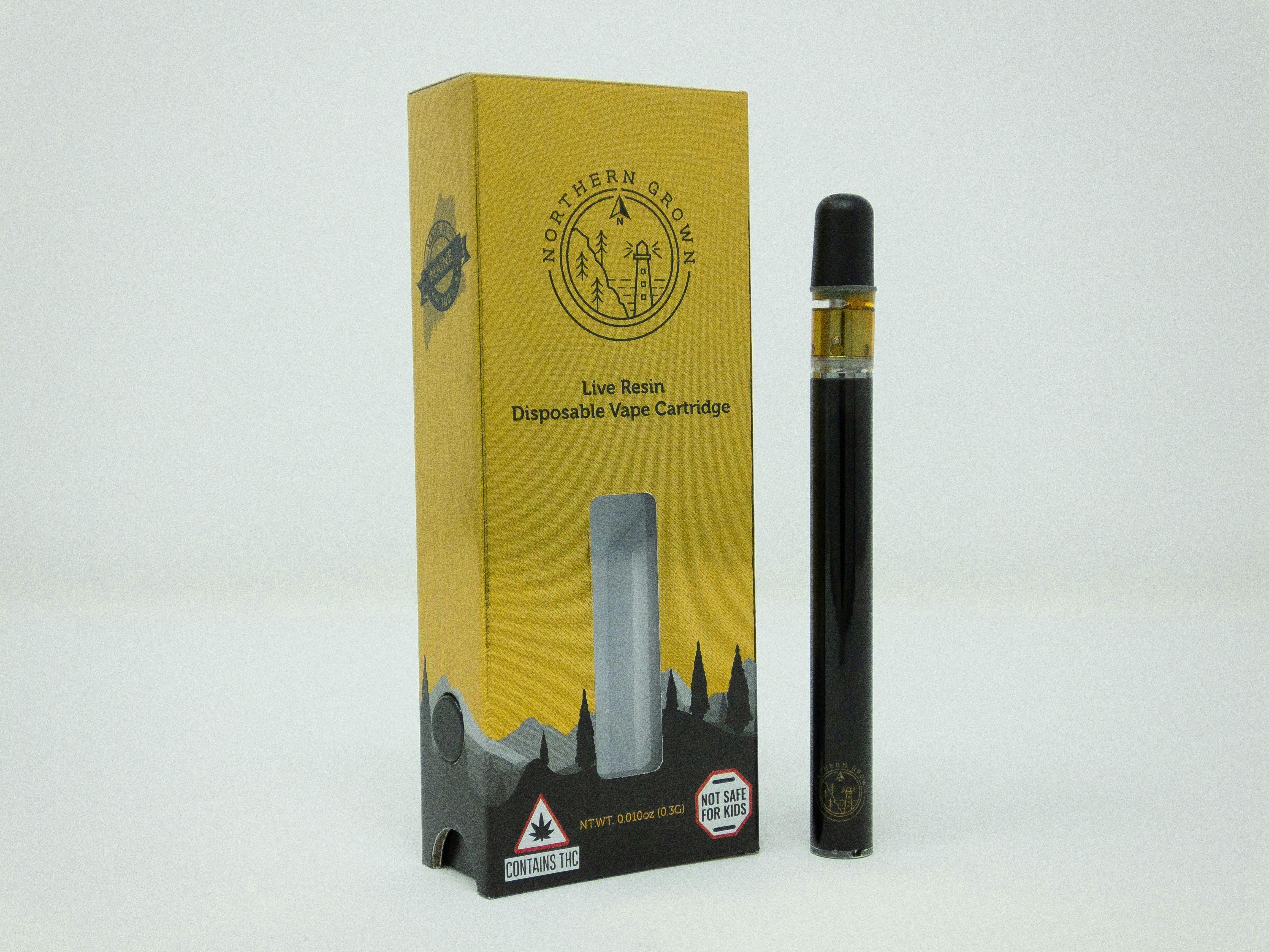 Cherry Ghostenade | Disposable | 0.3g at Cannabis Cured Sugarloaf Recreational Weed Dispensary
