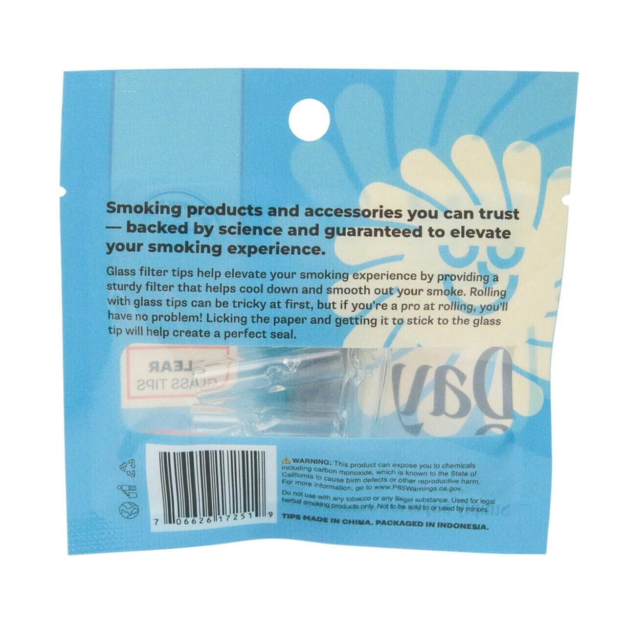 DaySavers | Glass Filter Tips | 9mm | 3 Tips | Accessories at Bee's Buds Dispensary Saucier
