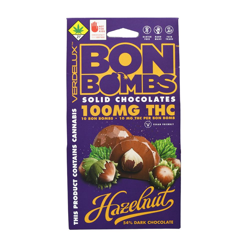 Dark Chocolate Hazelnut | Chocolates | 10pk | 10mg/ea