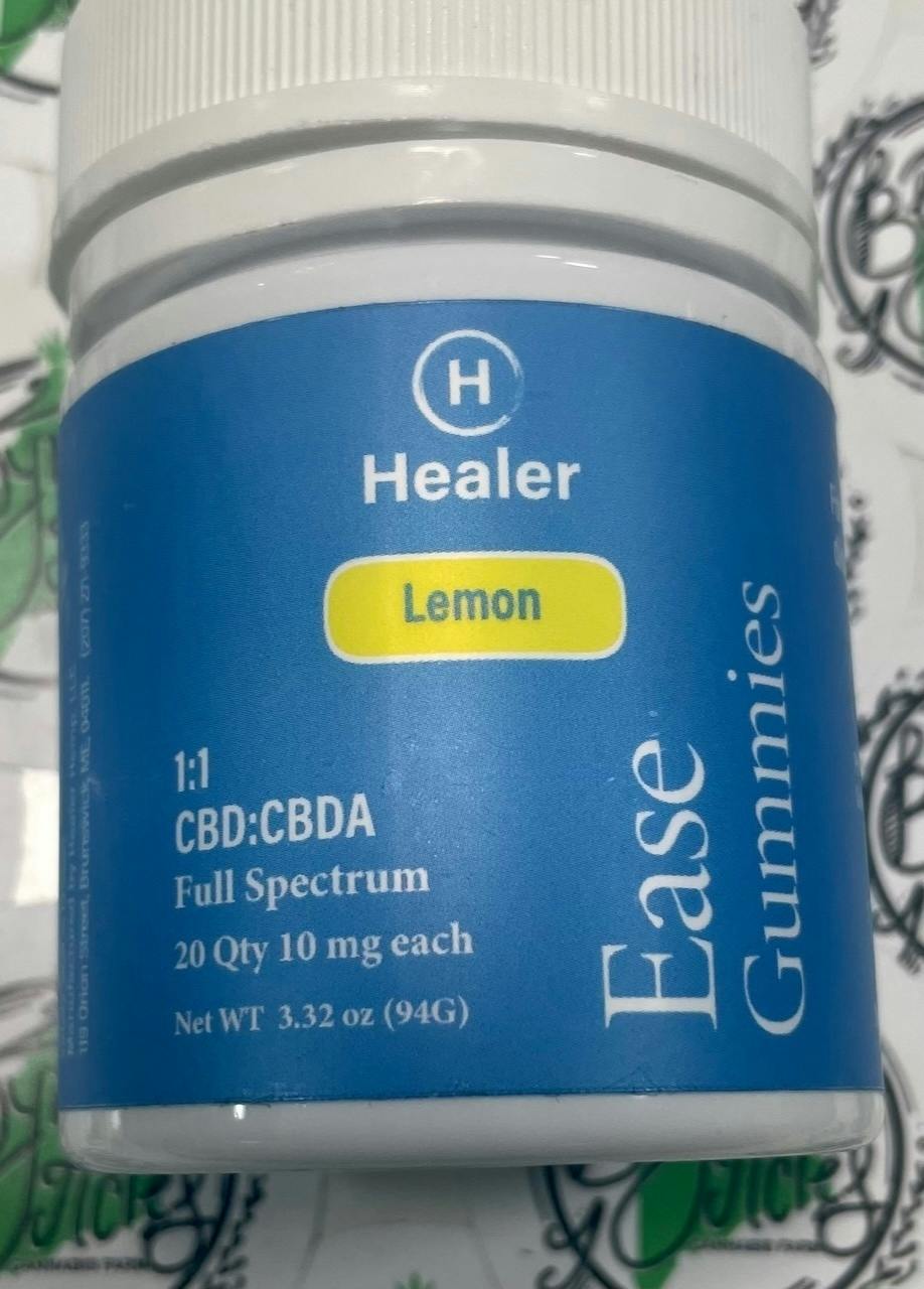 Lemon Ease CBD:CBDA Gummies | Gummies | 20pk