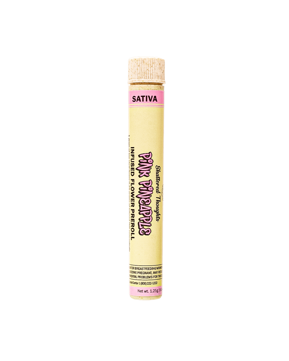 Shattered Thoughts | Pink Pineapple | Infused Joint | Sativa | 1.25g