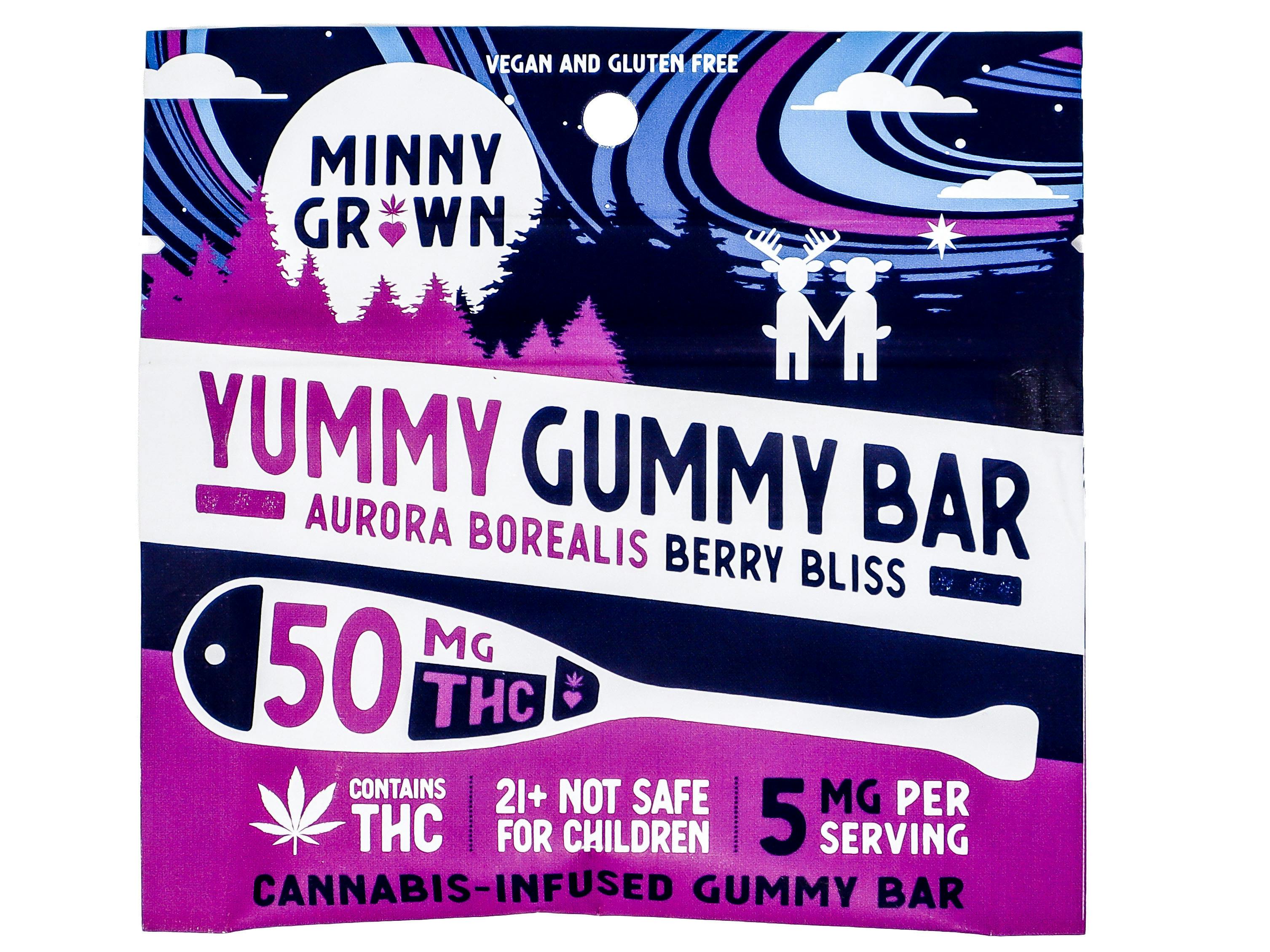 MNG Berry Bliss Gummy Bar 50mg THC | Gummies | 5pk | 10mg/ea