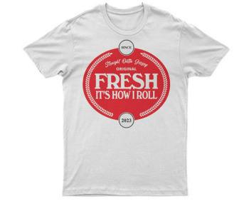 Fresh | Unisex Tee | Straight Outta Jersey | M | Apparel by Fresh