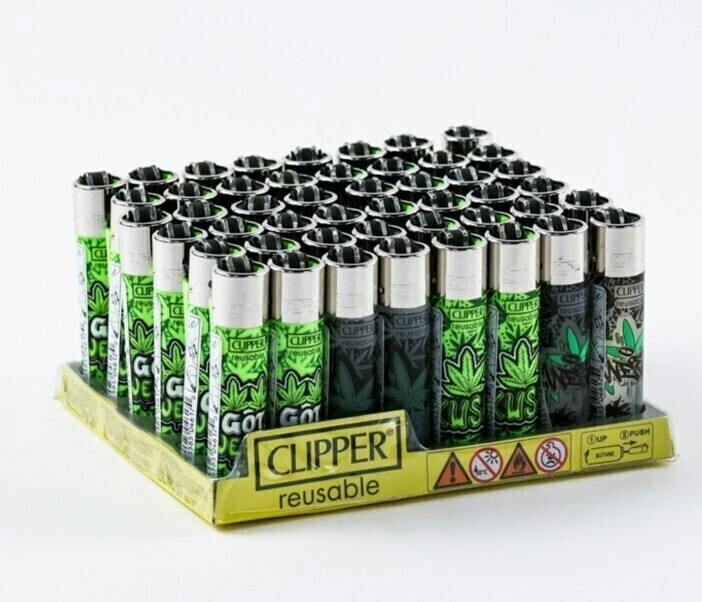 Clipper - Reusable Lighter - Weed Design | Accessories