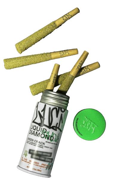 green crack | Infused Minis | 0.5g | 5pk by Luci