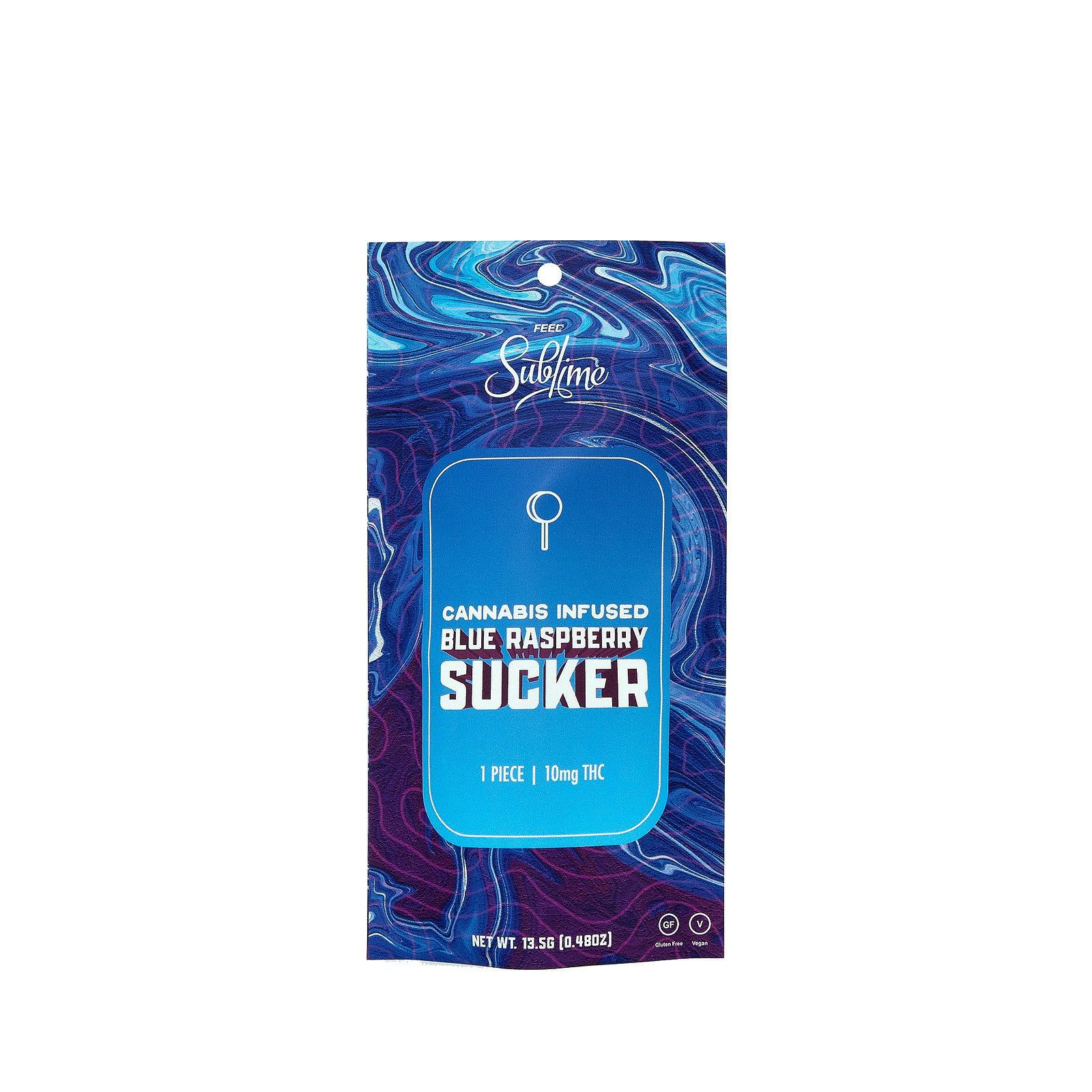 Blue Raspberry Sucker