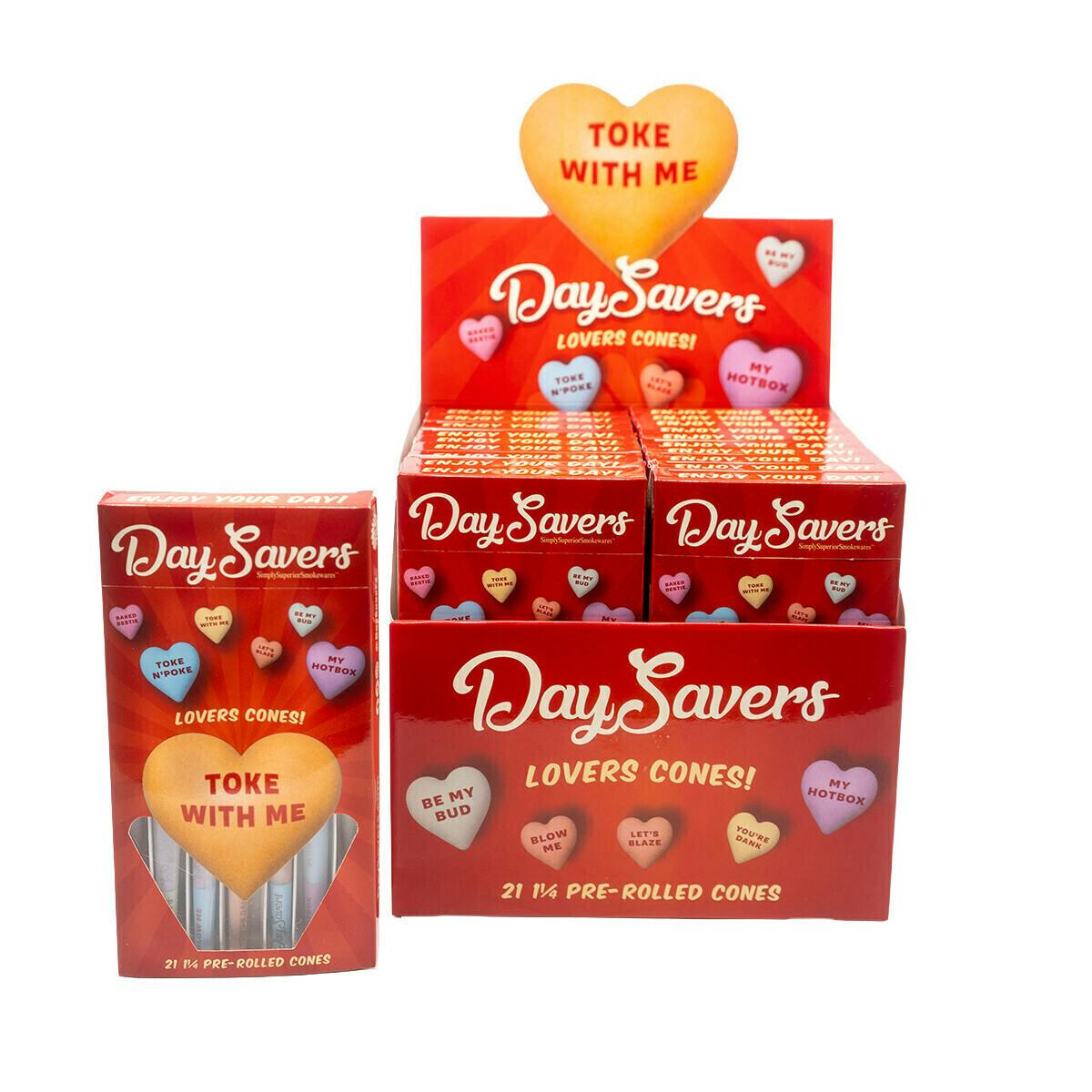 DaySavers- VALENTINES CONES 21pk. | Accessories