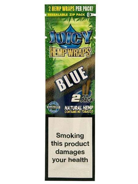 Hemp Wraps - 2pk - Blue | Accessories by Juicy Jay's