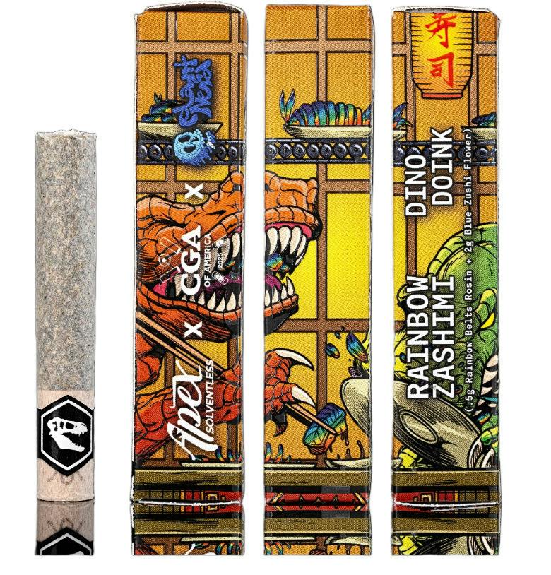 rainbow zashimi | Infused Joints | 1.25g | 2pk