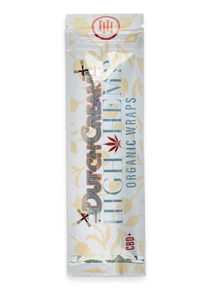 High Hemps |Organic Wrap | Dutch Cream | 2Pk | Accessories