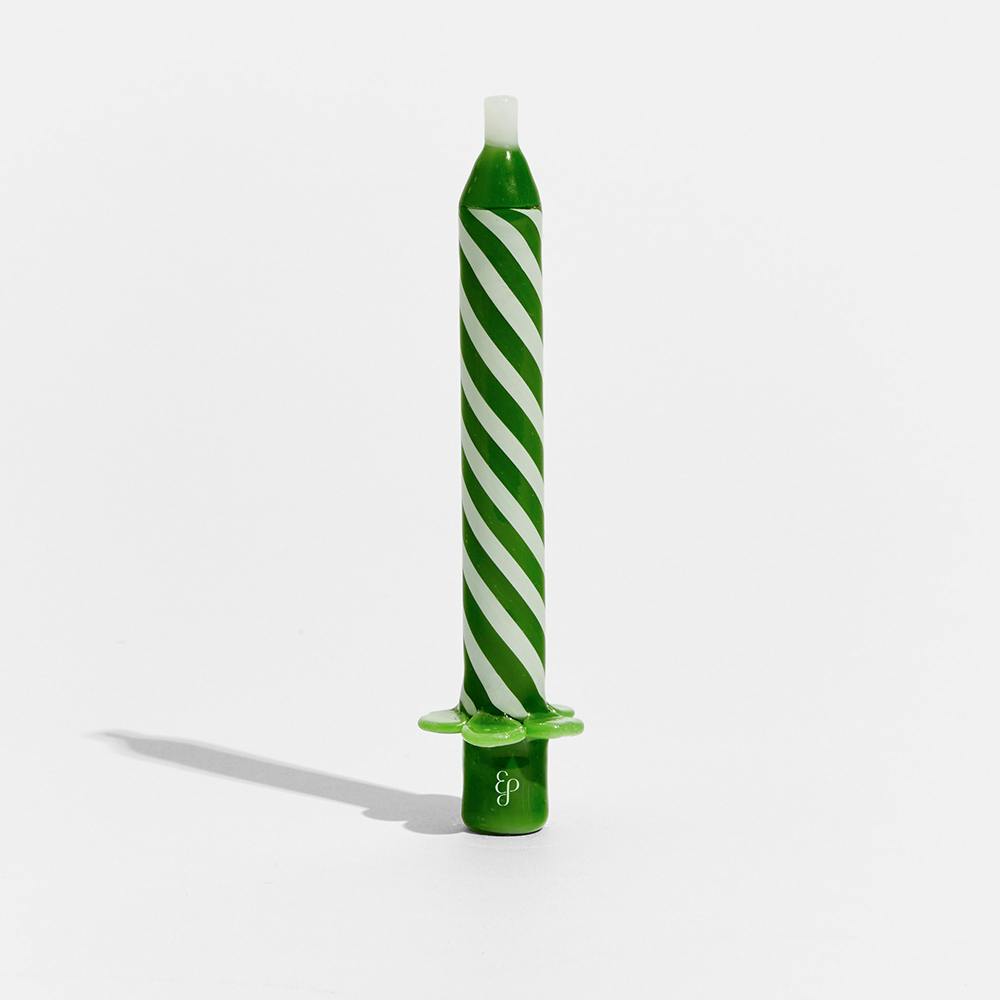 Candle One Hitter in Grass Green | Pipes by Flower by Edie Parker