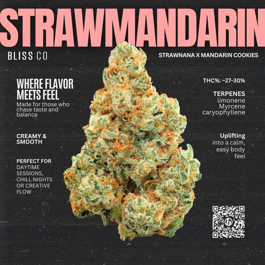 Strawmandarin Split | Big Buds | 3.5g