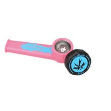 Piecemaker - Karma Silicone Pocket Pipe - Pitstop Pink | Accessories