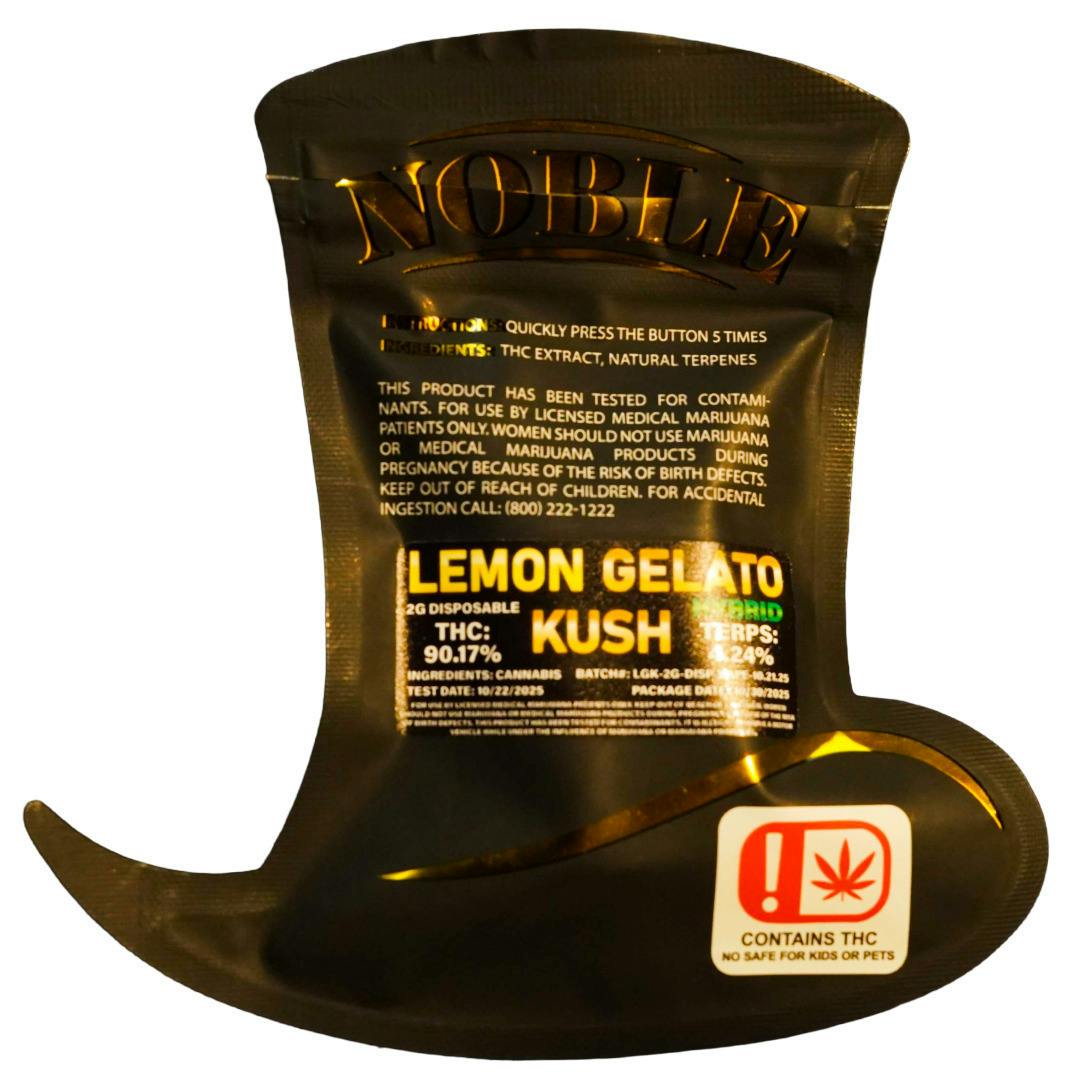 Lemon Gelato Kush | Disposable | 2g