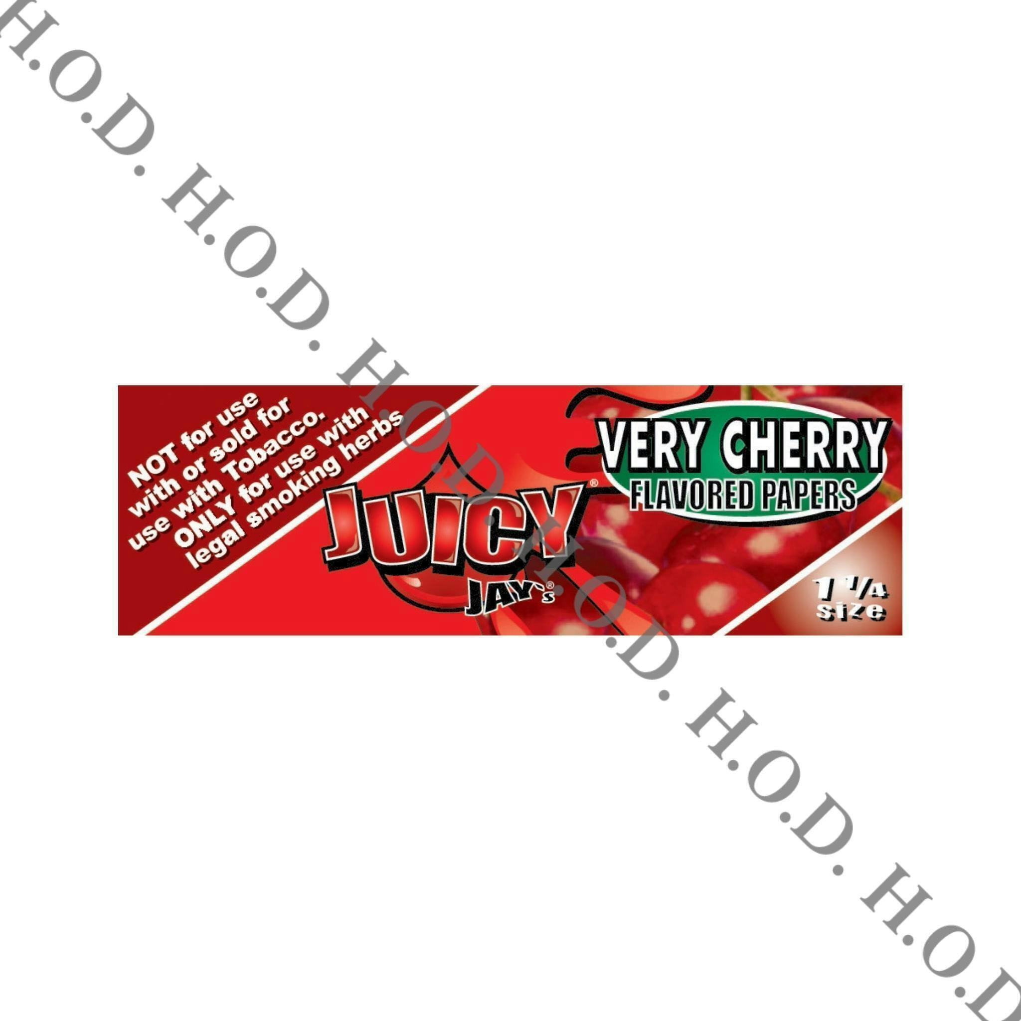 Juicy Jay's Flavored Rolling Papers | 1 1/4 (Very Cherry) | Accessories