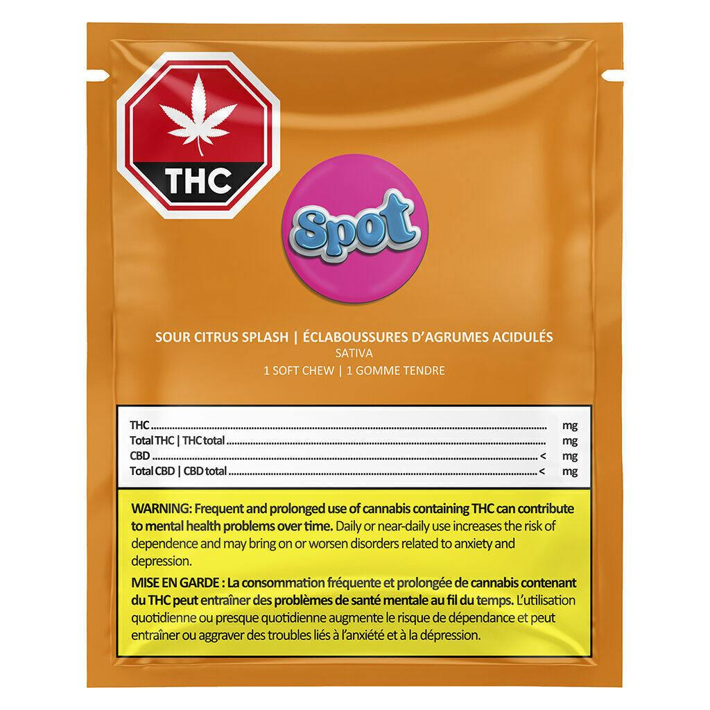 Sour Citrus Splash | 10mg/ea