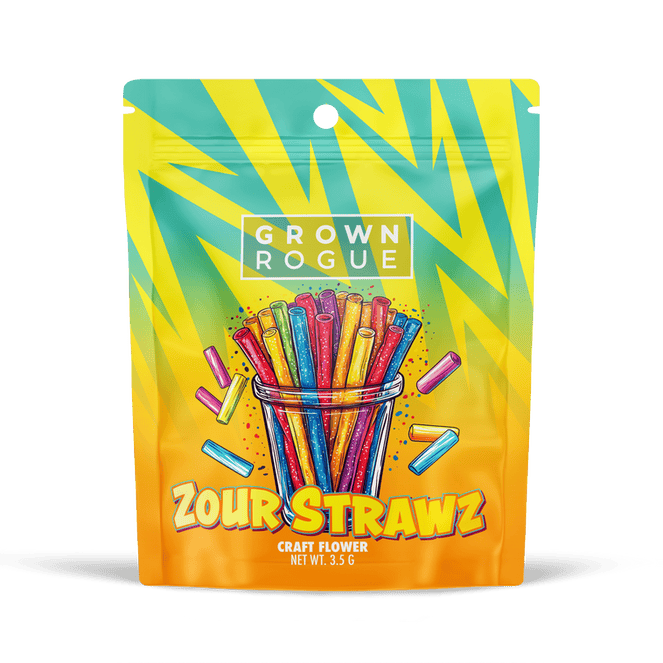 Zour Strawz | Big Buds | 3.5g by Grown Rogue