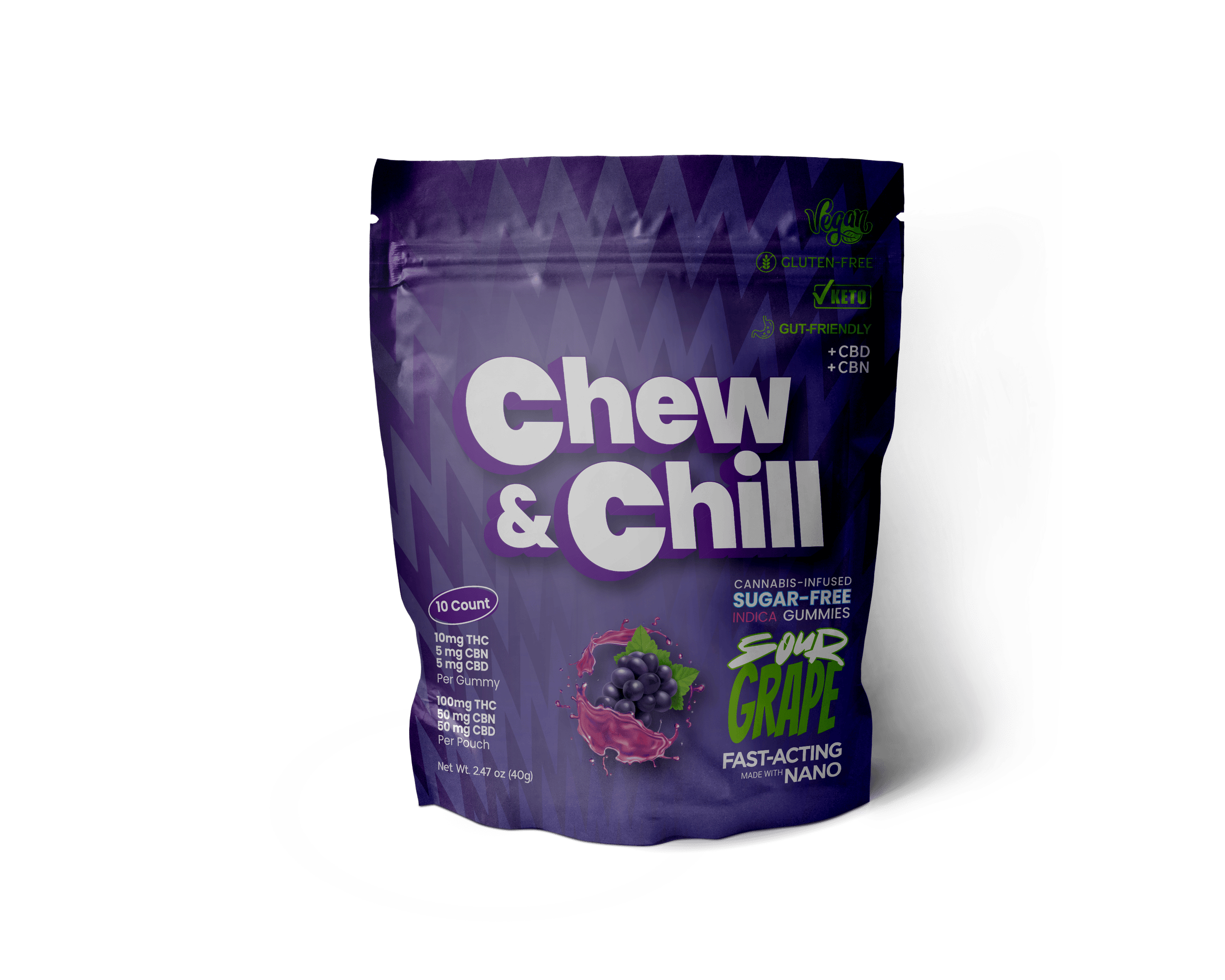 Sour Grape | Gummies | 10pk | 10mg/ea