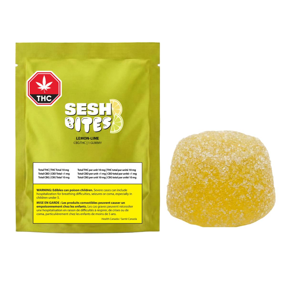 Lemon-Lime Bites | Gummies | 10mg/ea