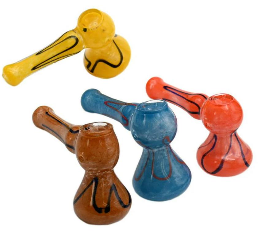High Rollers - Glass - 5" Bubblers | Pipes