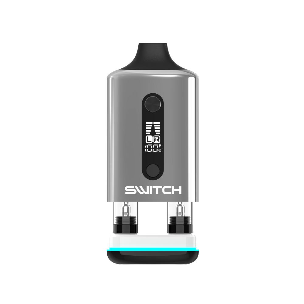 Switch - Dual Carts Vaporizer - Metallic Grey | Vaporizer