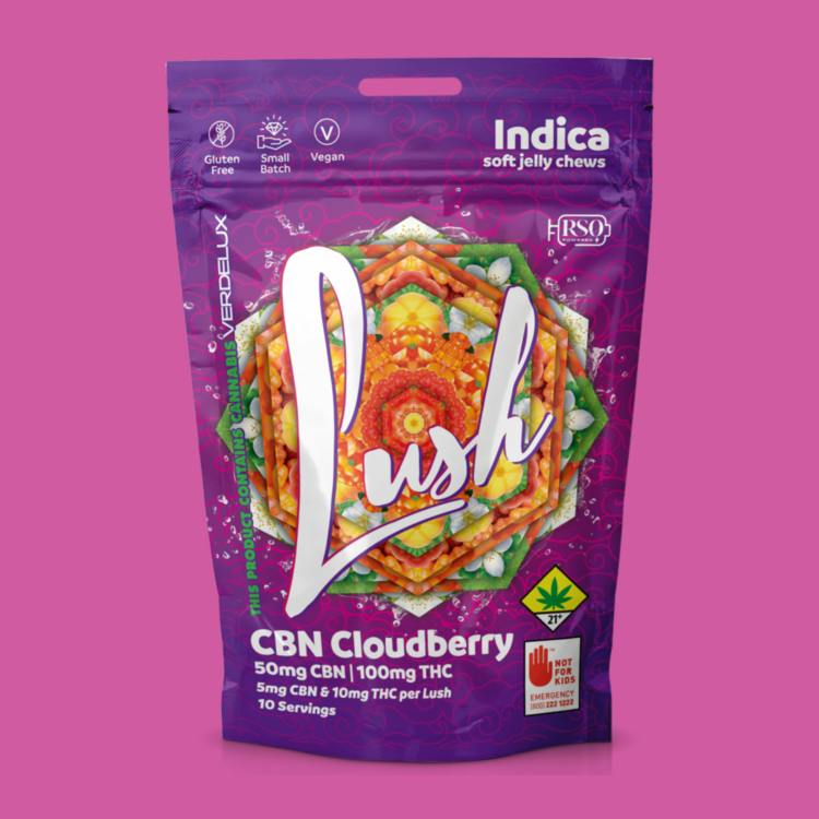 Lush CBN Cloudberry | Gummies | 10pk | 10mg/ea