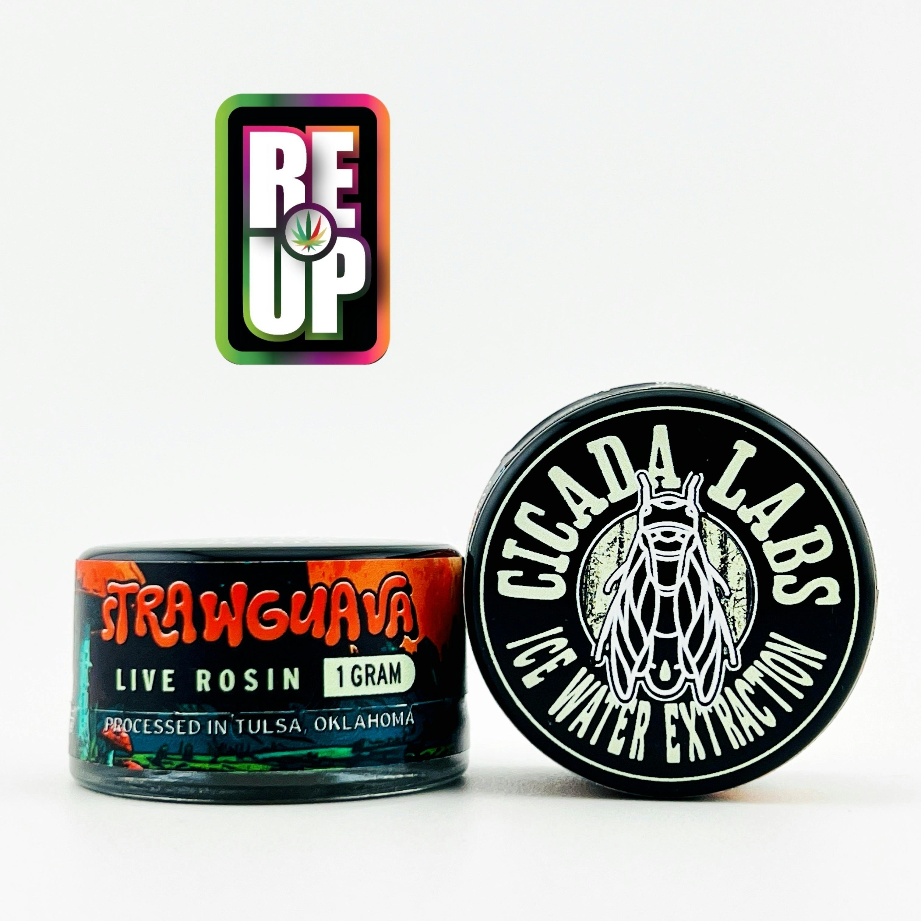 strawguava | Solventless | Rosin | 1g