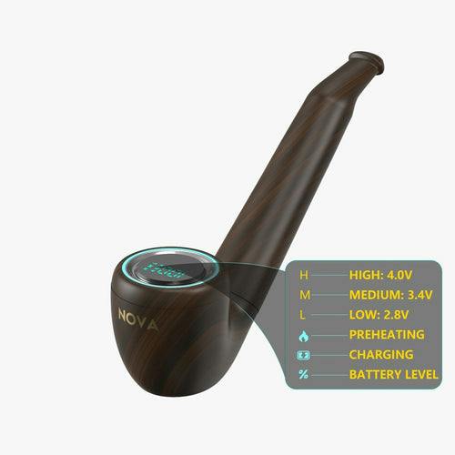Pipe - 510 Battery - 650mAh - Dark Wood | Accessories