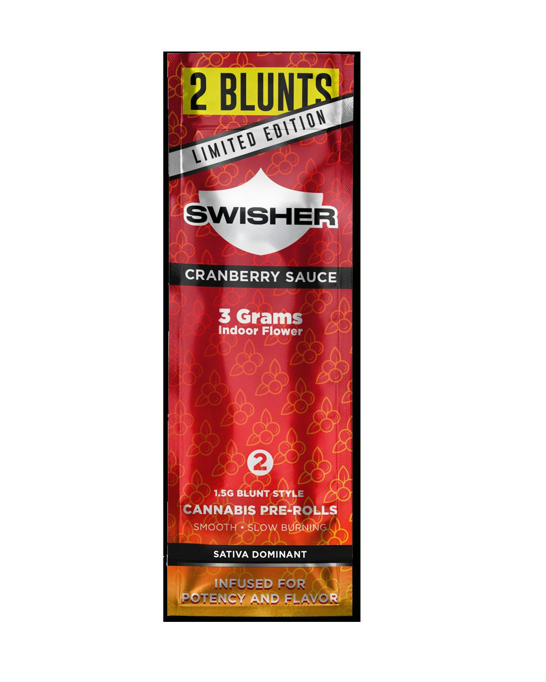 Cranberry Sauce | Infused Blunts | 1.5g ea | 2pk