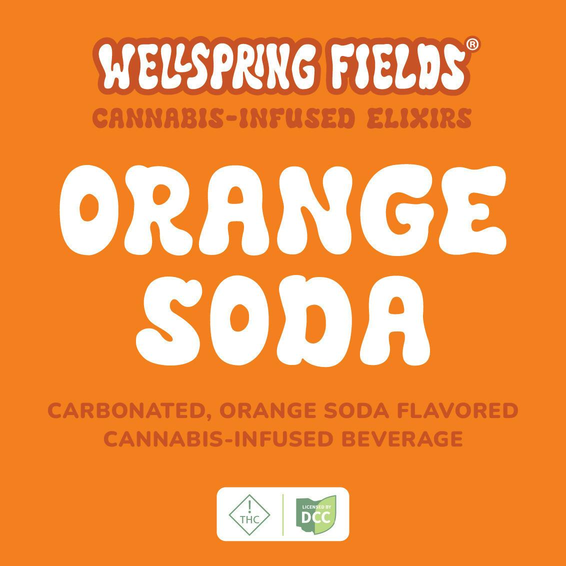 Orange Soda | Carbonated | 55mg | 12fl oz at Culture of Akron