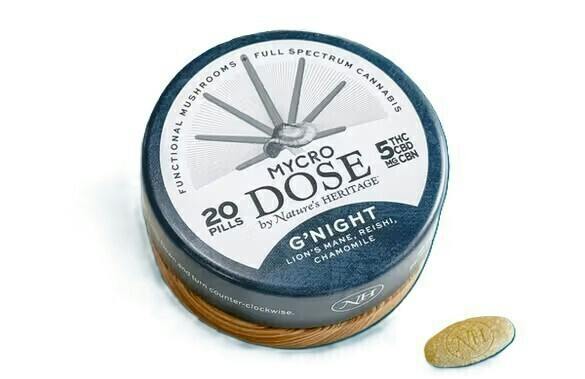 Mycro Dose G'Night Pills | 20pk | 5mg/ea