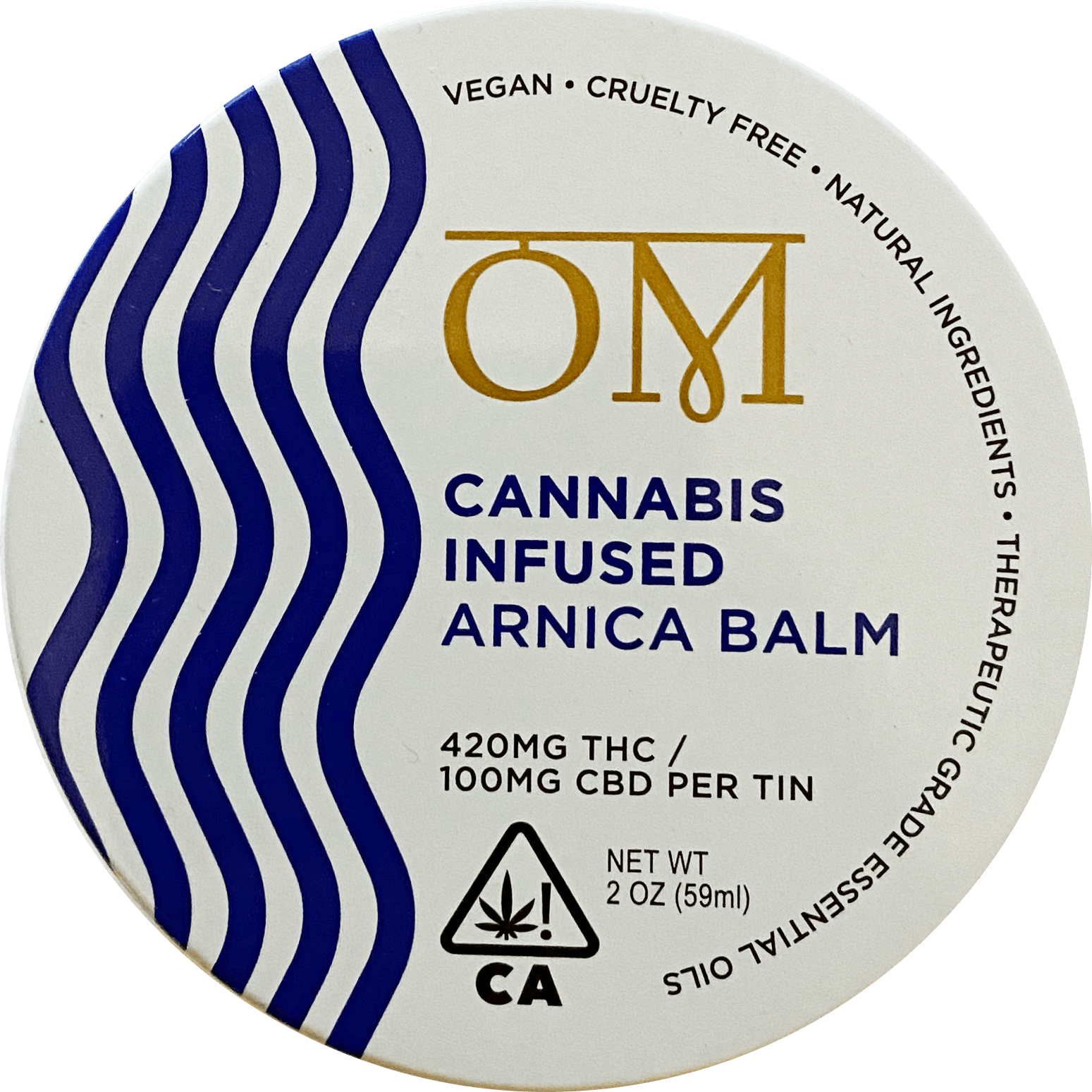Arnica | Balm Tin | THC:CBD 420mg:100mg | 2oz