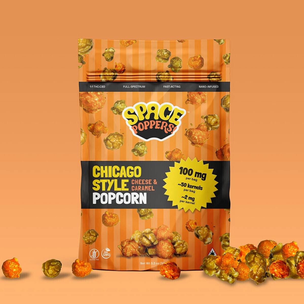 Chicago Style Popcorn | Baked Goods | 50pk | 2mg/ea