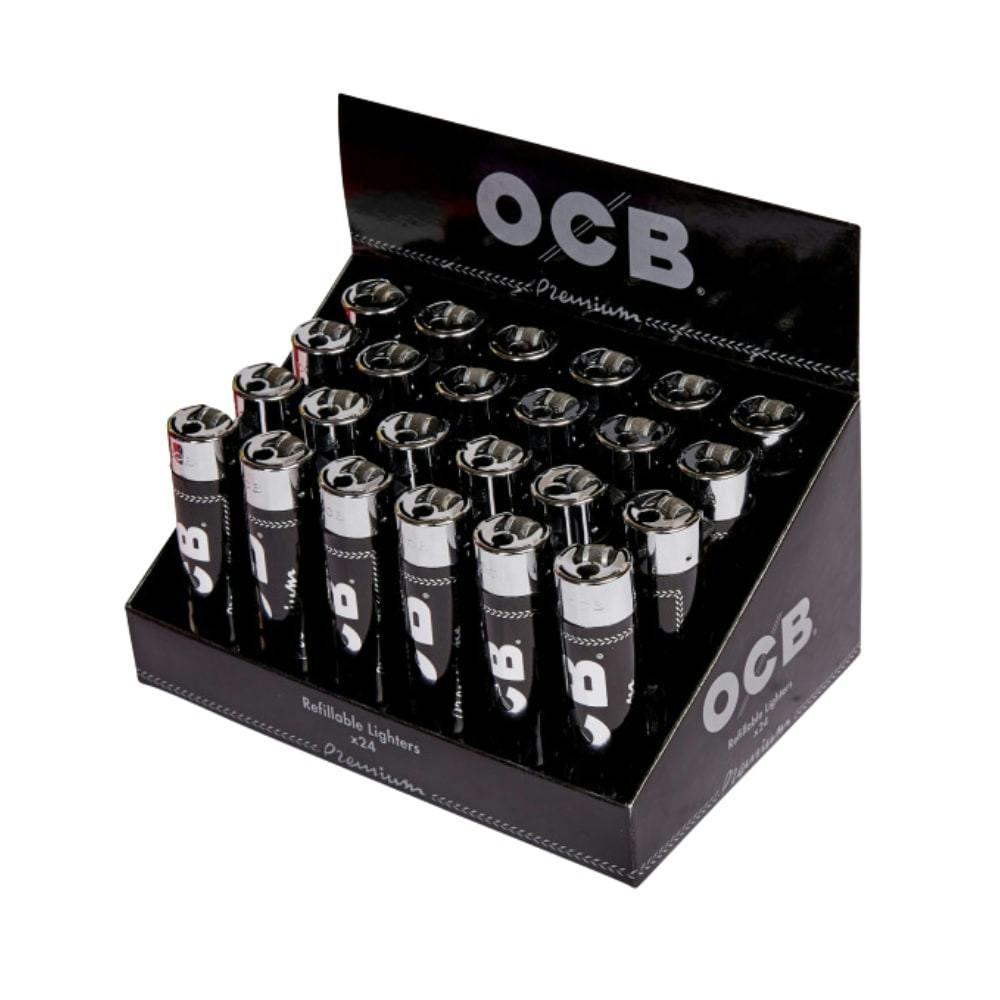 OCB Black Edition Refillable Lighters | Accessories