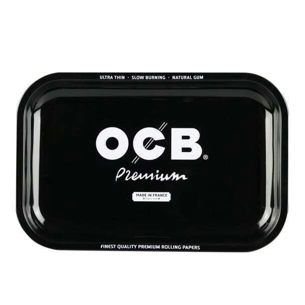OCB - Premium Metal Rolling Tray MEDIUM (11" x 7.5") | Accessories