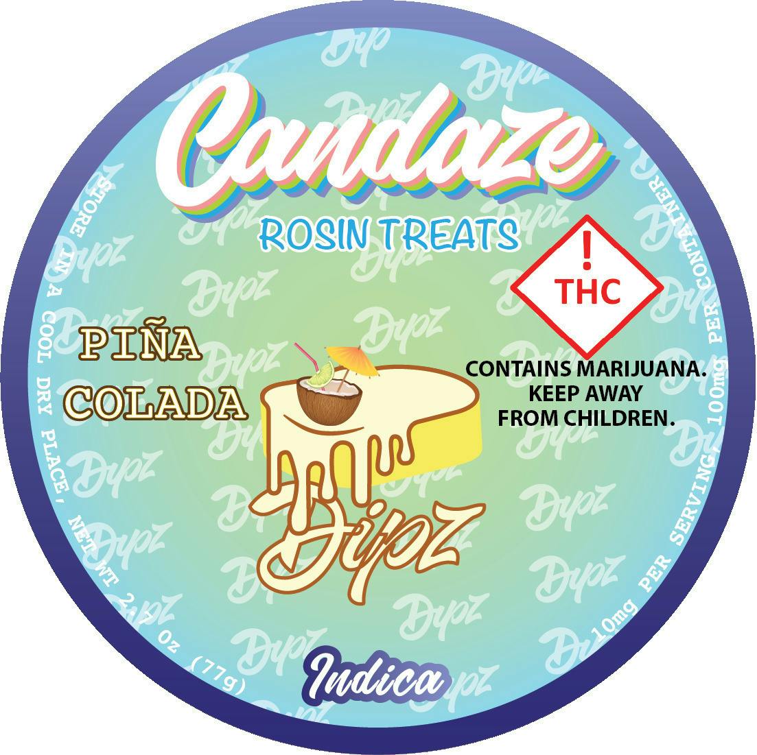 Pina Colada Dipz | Gummies | 10pk | 100mg/ea