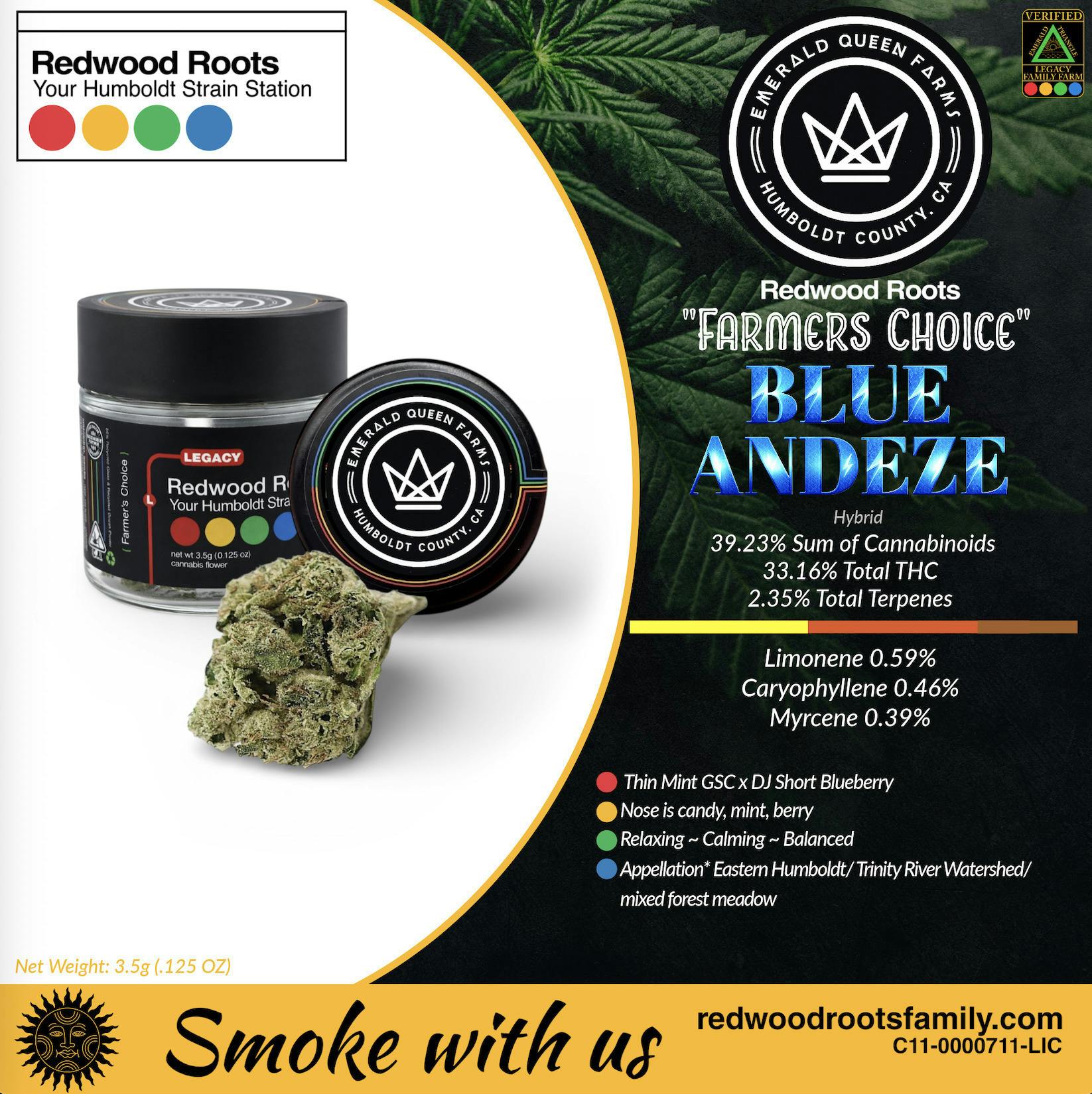BLUE ANDEZE: Big Buds - 3.5g