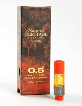 Banana Punch | Cartridge | 0.5g by Nature's Heritage
