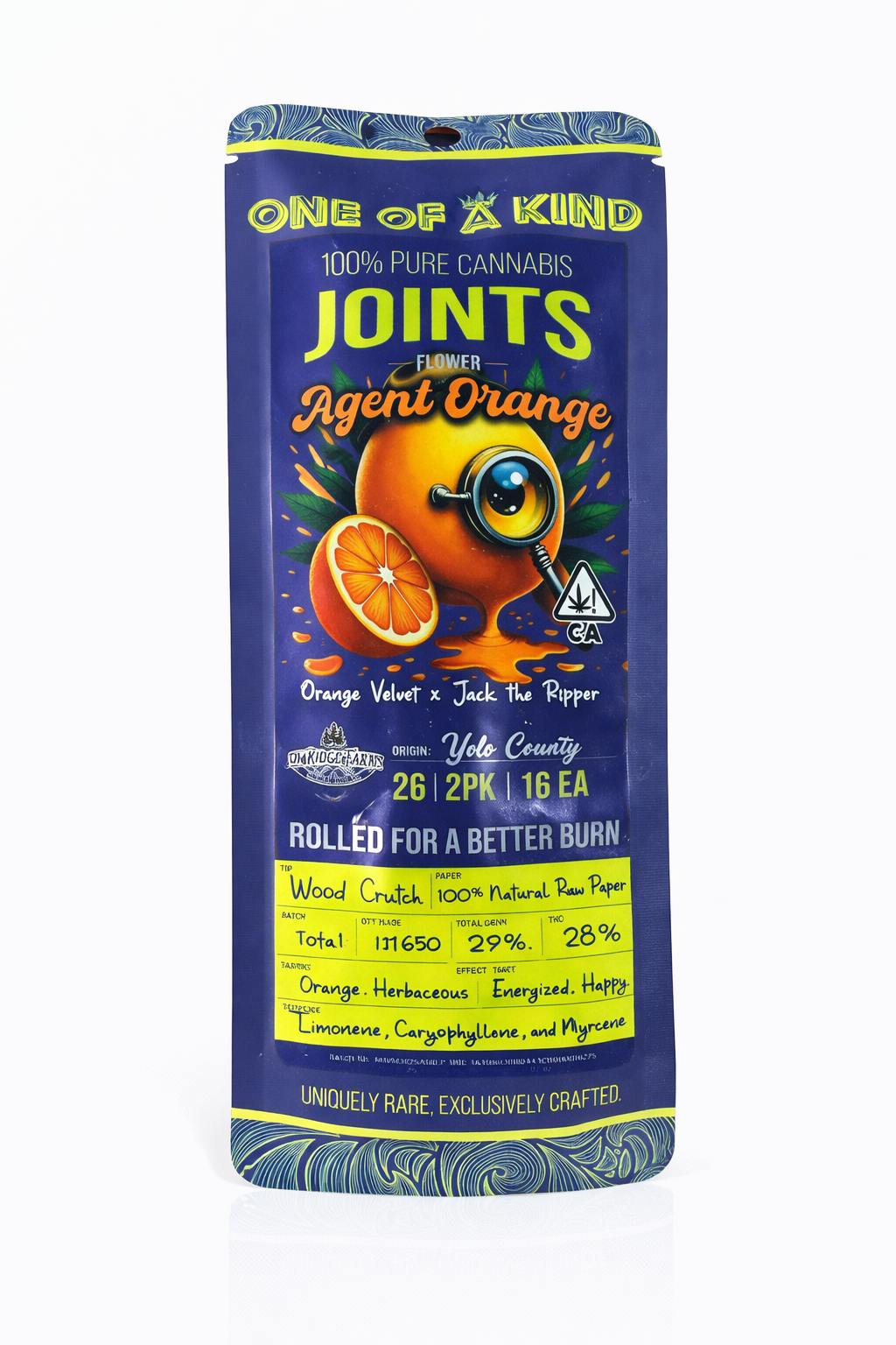 Agent Orange | Joints | 1g | 2pk
