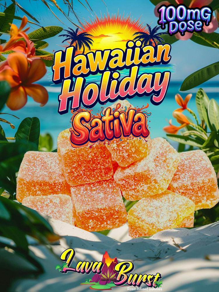 Hawaiian Holiday Rosin Gummies | Gummies | 10pk | 10mg/ea