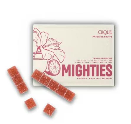 White Hibiscus Mighties | Gummies | 10pk | 10mg/ea