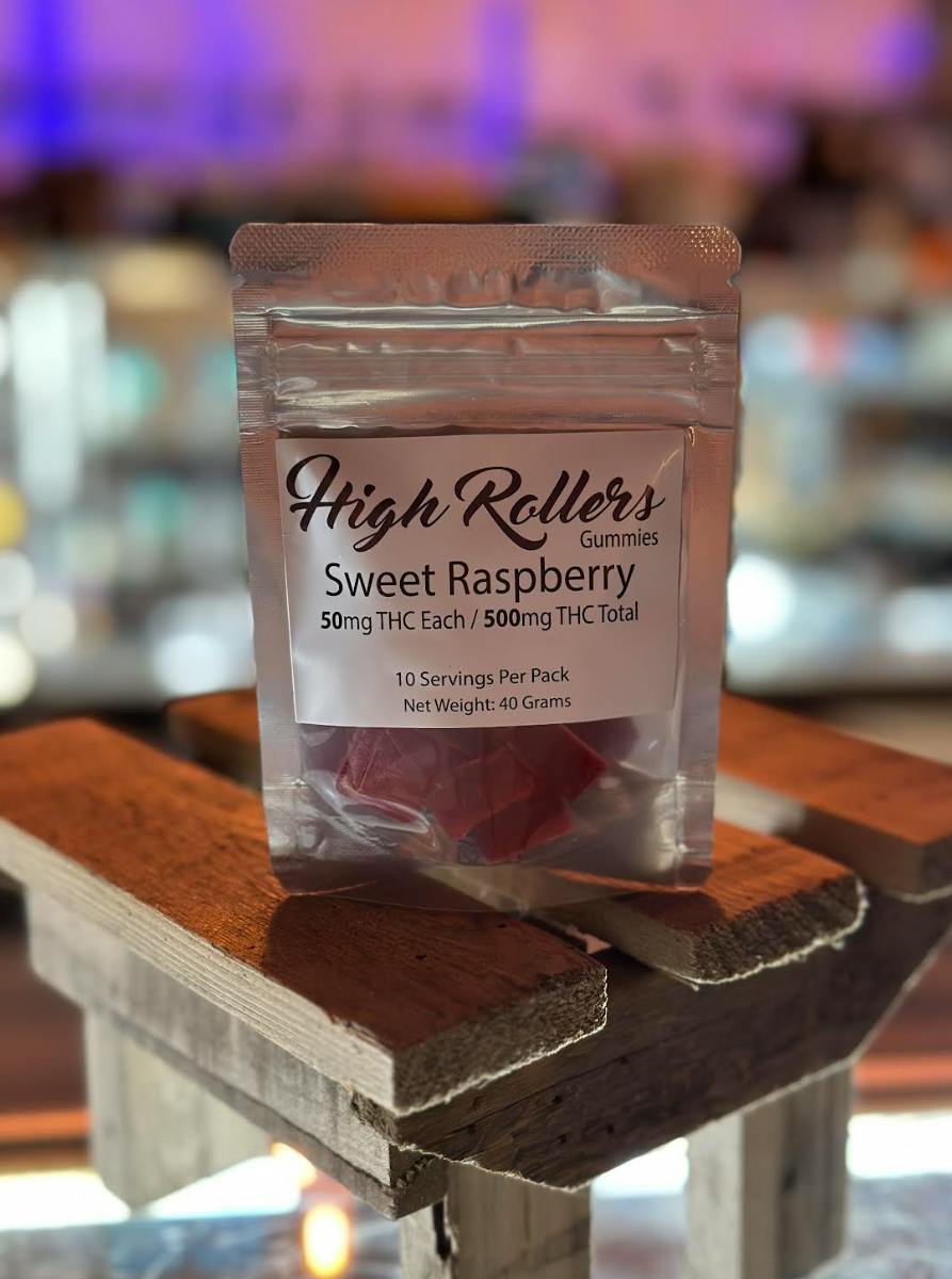 Sweet Raspberry Gummies | Gummies | 10pk | 50mg/ea
