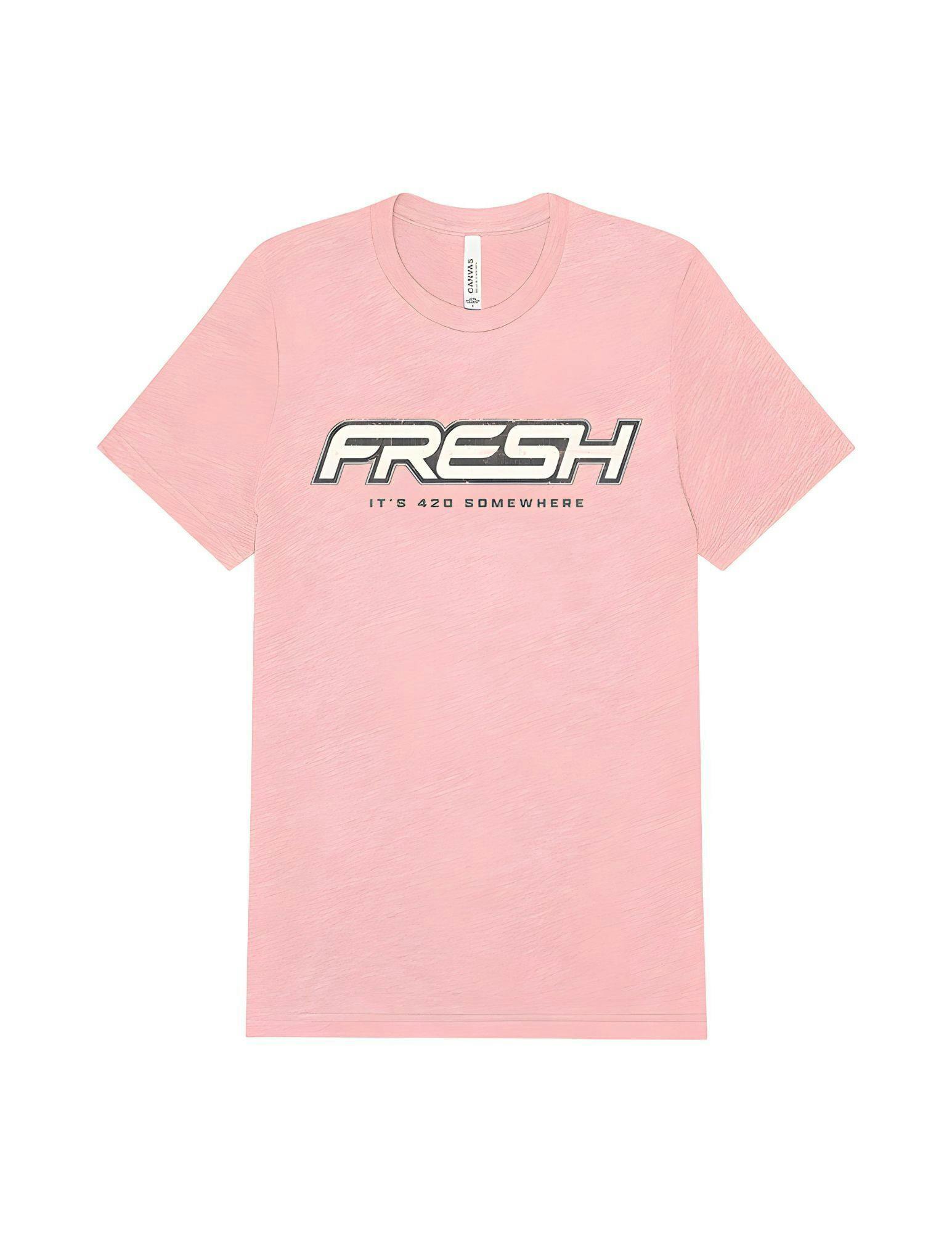 Fresh | Unisex Tee | Pink 420 | S | Apparel by Fresh